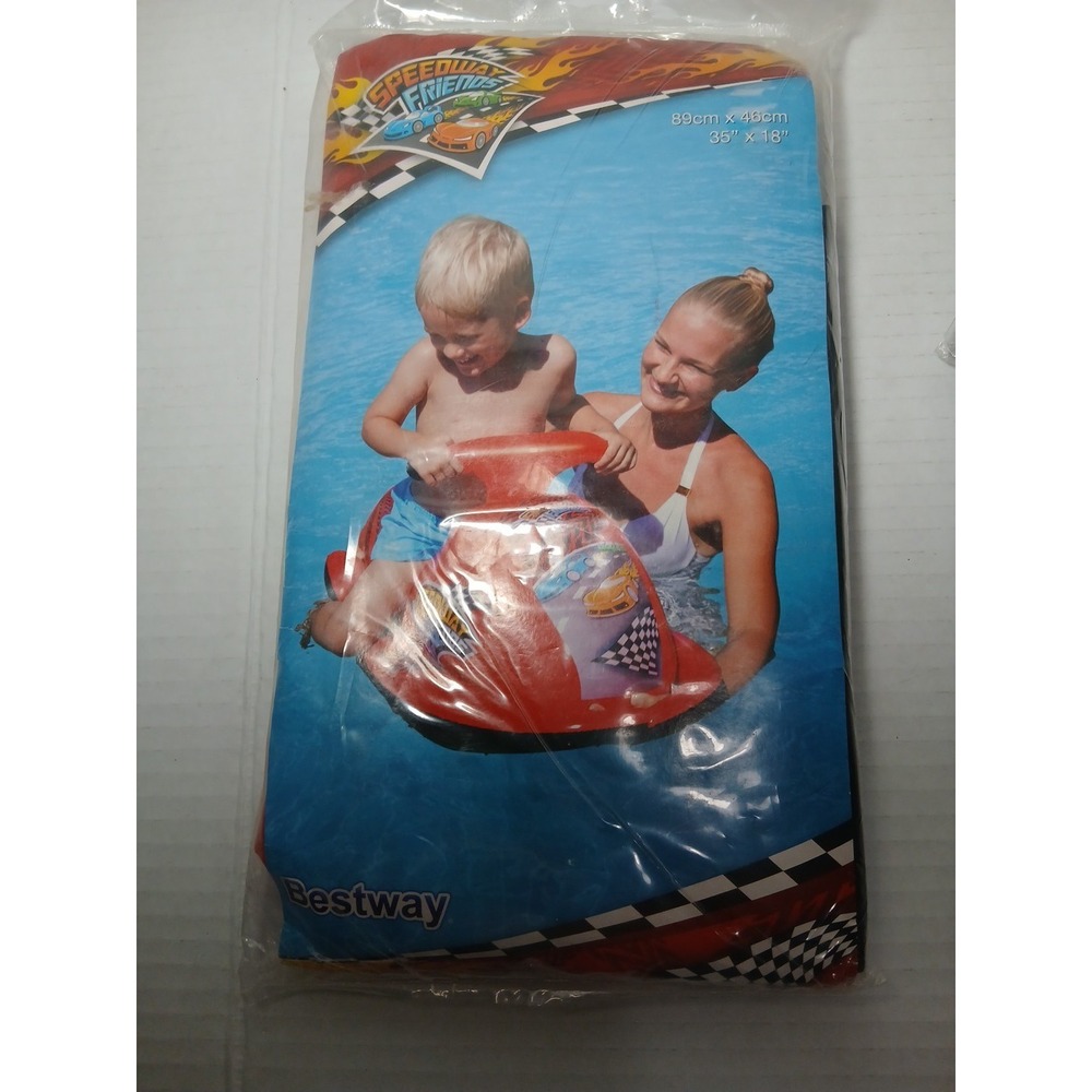 Bestway Race Rider Inflatable Swimming Pool Toy Speedway Friends New